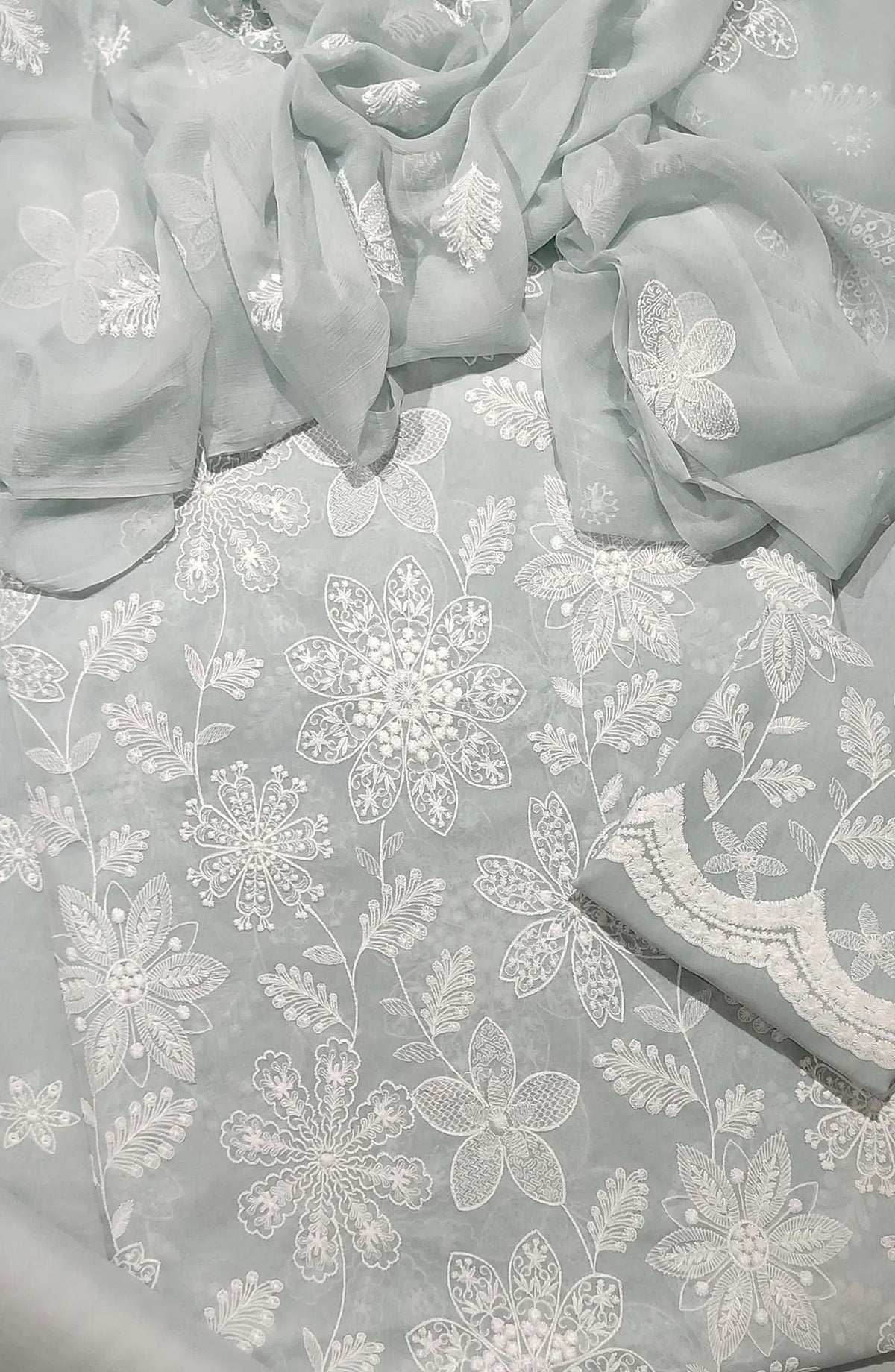 Premium Chic N Kari Embroidered Swiss Voile Collection - PCNKE 06