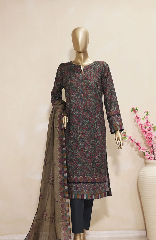 HZ Platinum Digital Printed Lawn with Doriya Dupatta Collection 2024 - PDC 38
