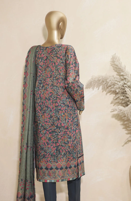 HZ Platinum Digital Printed Lawn with Doriya Dupatta Collection 2024 - PDC 40