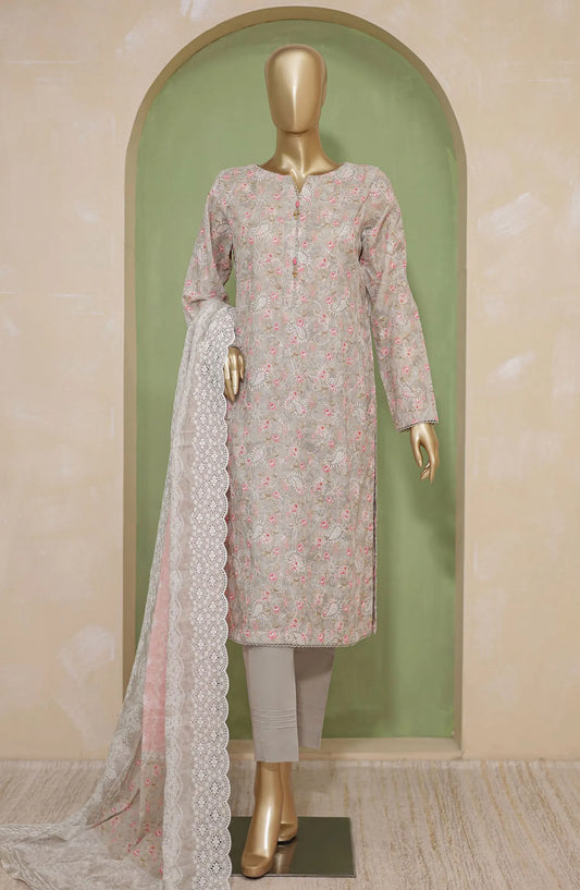 HZ Dhagakari Printed Embroidered Lawn Collection - PDE 729