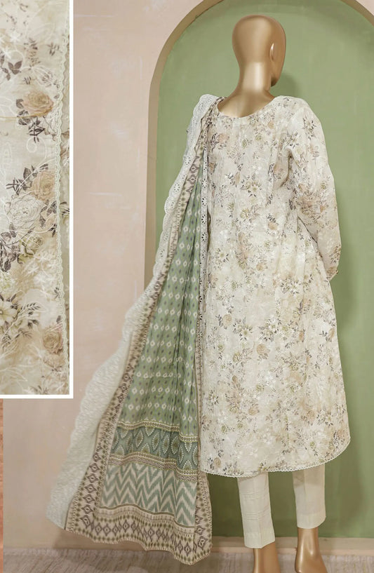 HZ Dhagakari Printed Embroidered Lawn Collection - PDE 732