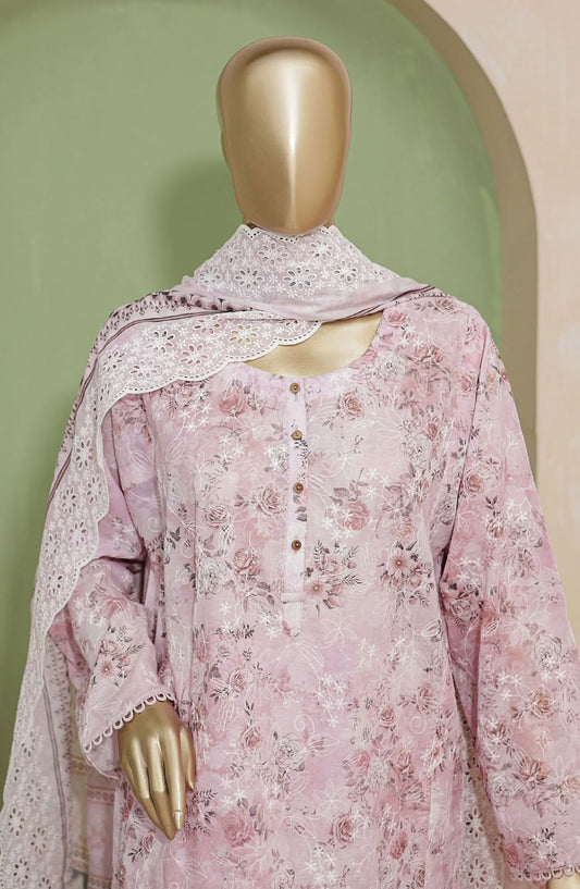 HZ Dhagakari Printed Embroidered Lawn Collection - PDE 733