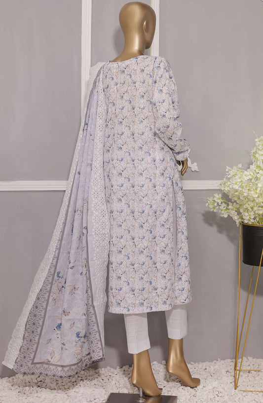 HZ Dhagakari Printed Embroidered Lawn Collection - PDE 737
