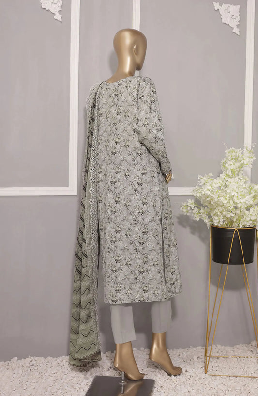 HZ Dhagakari Printed Embroidered Lawn Collection - PDE 738