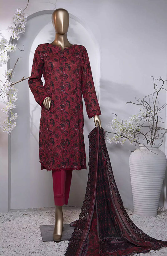 HZ Dhagakari Embroidered Cotton Lawn Collection Vol 03 - PDE-761