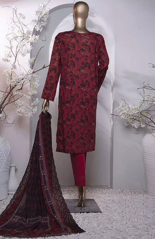 HZ Dhagakari Embroidered Cotton Lawn Collection Vol 03 - PDE-761