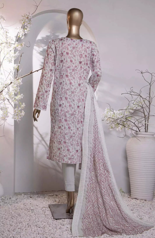 HZ Dhagakari Embroidered Cotton Lawn Collection Vol 03 - PDE-763