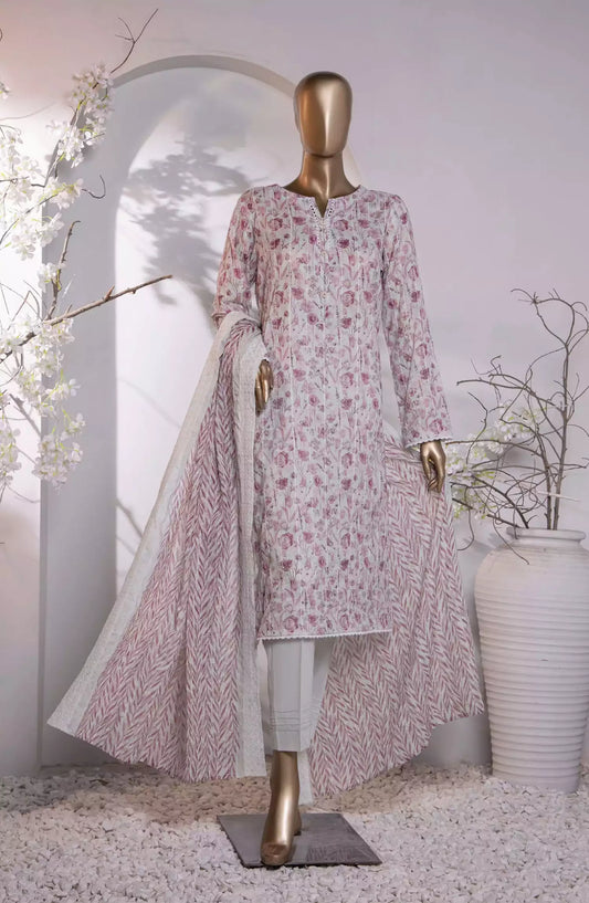 HZ Dhagakari Embroidered Cotton Lawn Collection Vol 03 - PDE-763