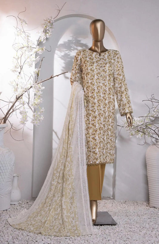 HZ Dhagakari Embroidered Lawn Collection - PDE-789