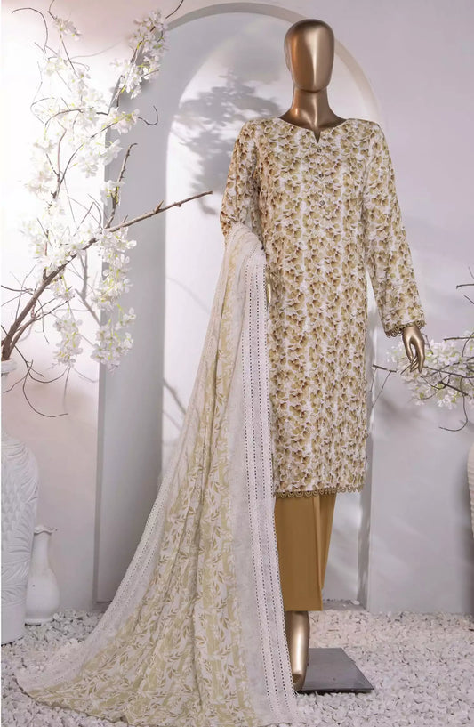 HZ Dhagakari Embroidered Cotton Lawn Collection Vol 03 - PDE-789