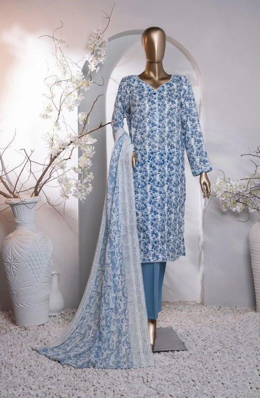 HZ Dhagakari Embroidered Lawn Collection - PDE-790