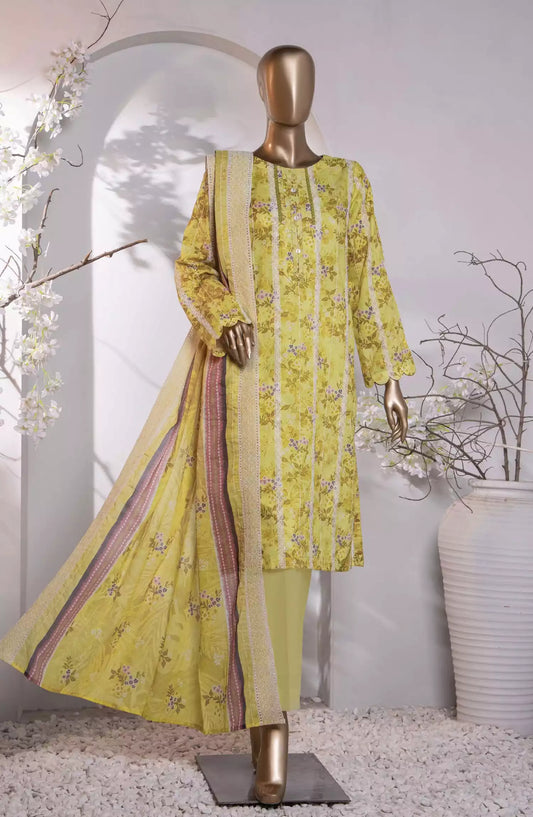 HZ Dhagakari Embroidered Cotton Lawn Collection Vol 03 - PDE-791