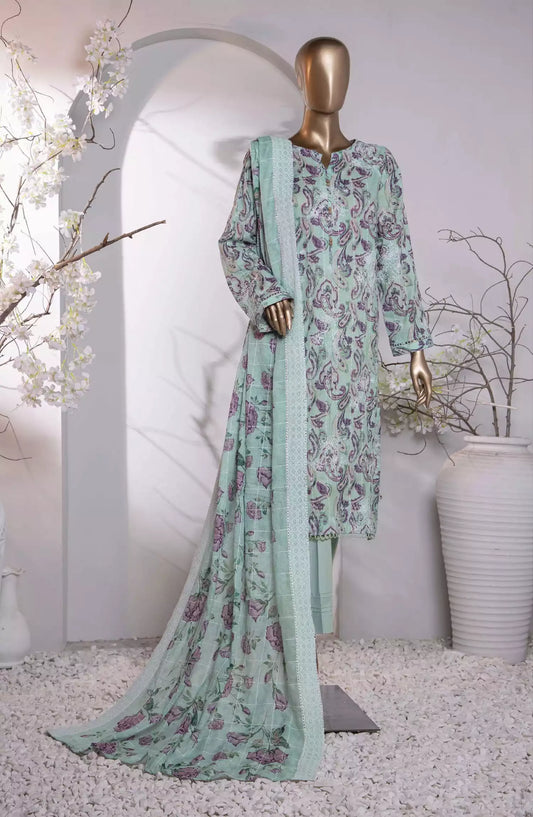 HZ Dhagakari Embroidered Cotton Lawn Collection Vol 03 - PDE-793