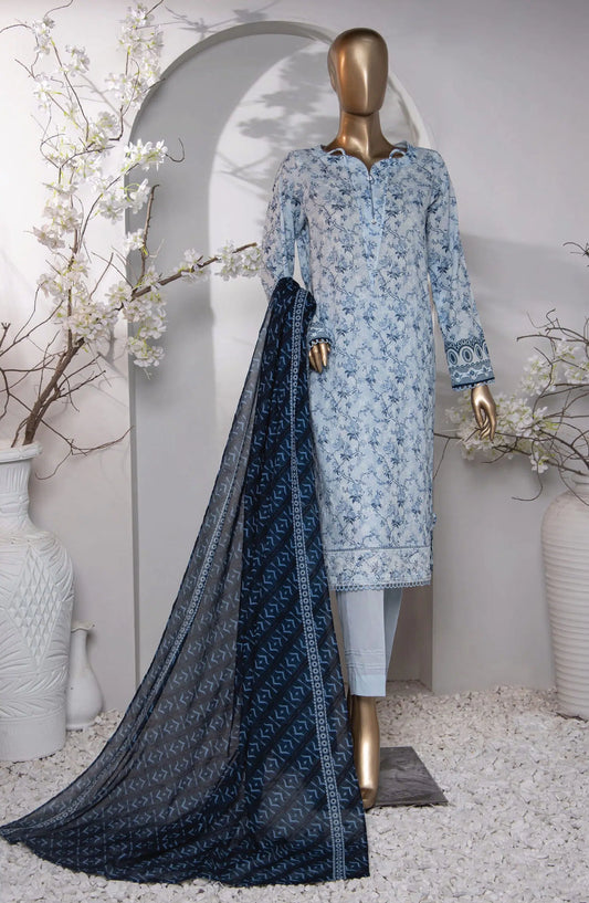 HZ Dhagakari Embroidered Collection 2024 - PDE-799