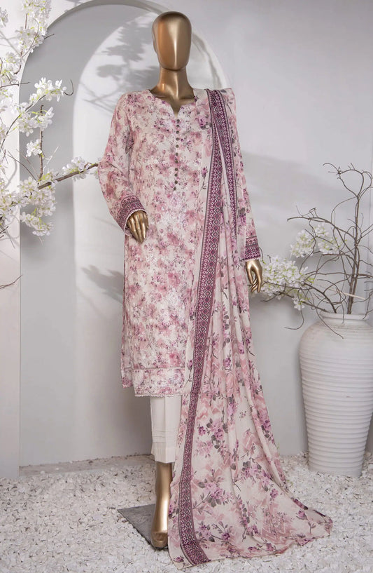 HZ Dhagakari Embroidered Collection 2024 - PDE-807