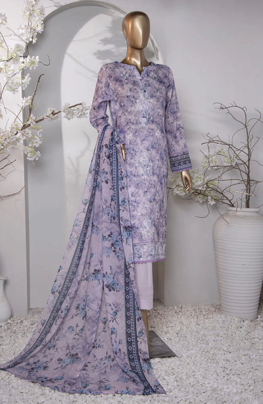 HZ Dhagakari Embroidered Collection 2024 - PDE-809