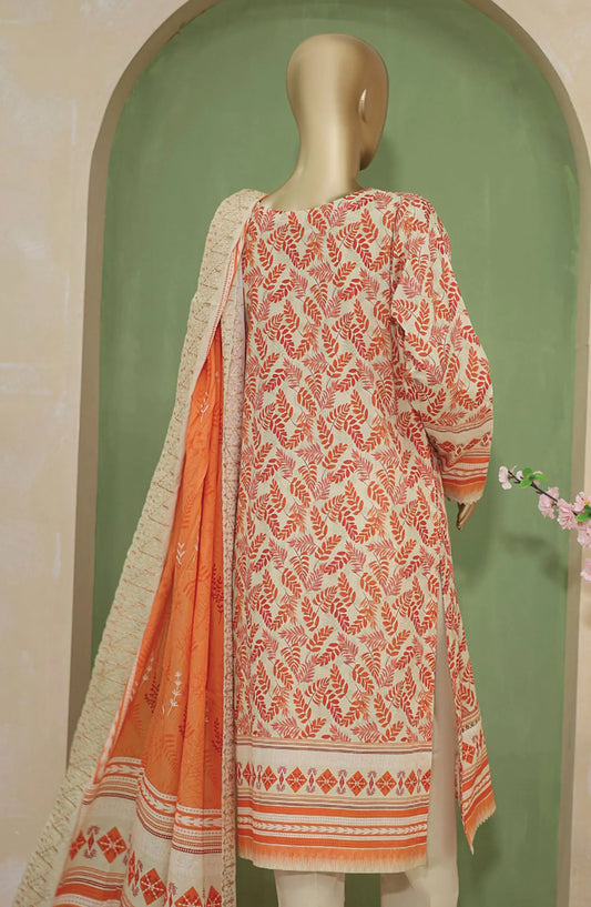 HZ Premium Emb Lawn Shirt with Emb Lawn Dupatta Collection - PEC-702