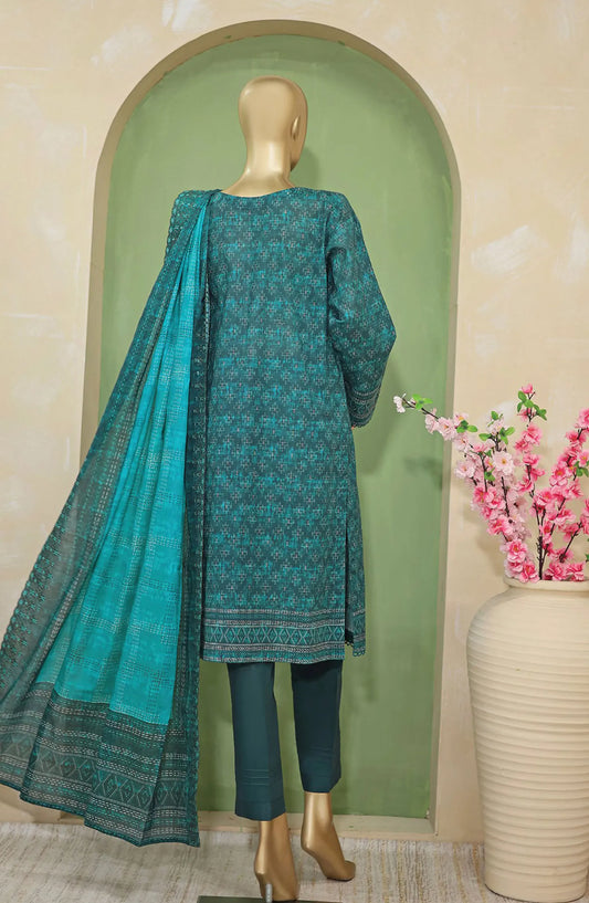 HZ Premium Emb Lawn Shirt with Emb Lawn Dupatta Collection - PEC-705