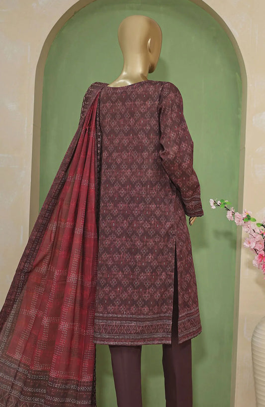 HZ Premium Emb Lawn Shirt with Emb Lawn Dupatta Collection - PEC-706