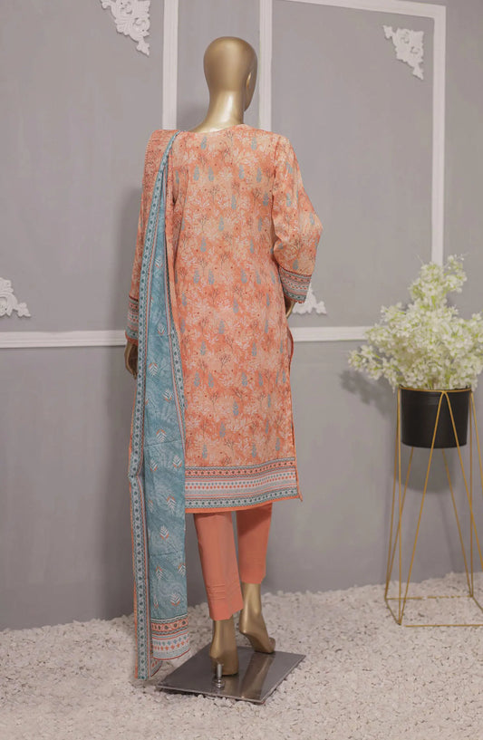 HZ Premium Lawn Embroidered with Lawn Dupatta Collection VOl 02 - PEC 711