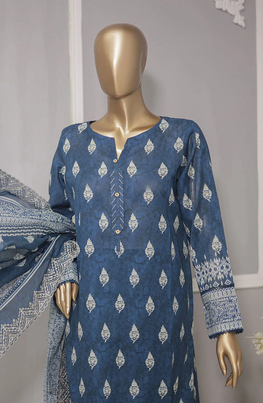 HZ Premium Lawn Embroidered with Lawn Dupatta Collection VOl 02 - PEC 712