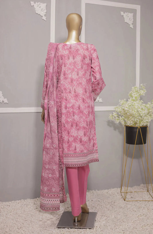 HZ Premium Lawn Embroidered with Lawn Dupatta Collection VOl 02 - PEC 713
