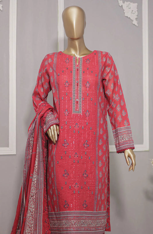 HZ Premium Lawn Embroidered with Lawn Dupatta Collection VOl 02 - PEC 715