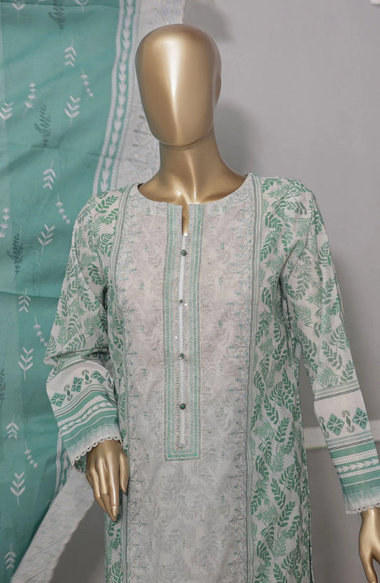 HZ Premium Lawn Embroidered with Lawn Dupatta Collection VOl 02 - PEC 716
