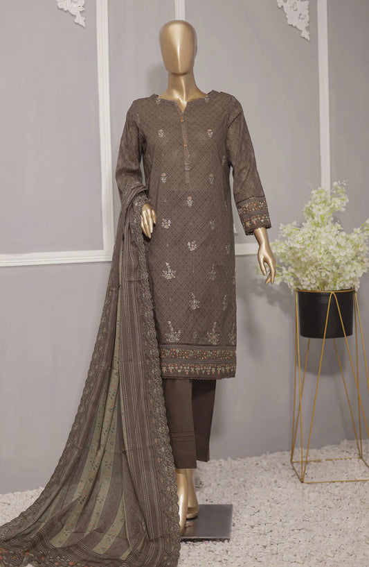 HZ Premium Lawn Embroidered with Lawn Dupatta Collection VOl 02 - PEC 720