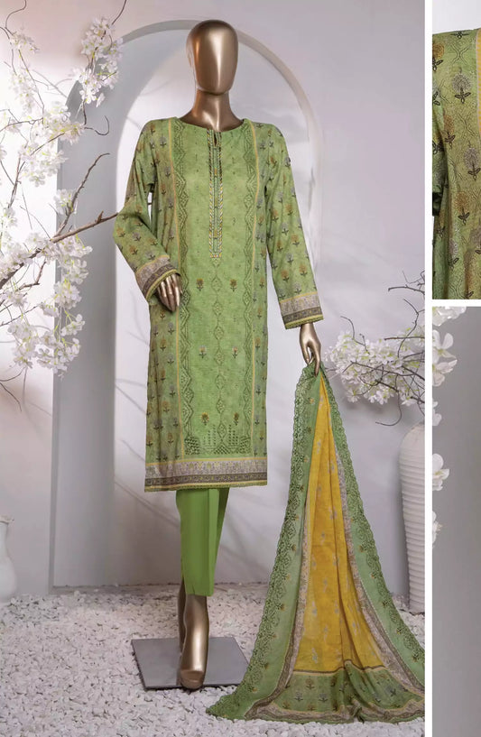 HZ Premium Embroidered Cotton Lawn Collection 2024 - PEC-753