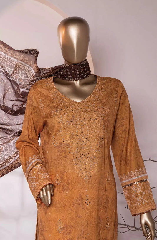 HZ Premium Embroidered Cotton Lawn Collection 2024 - PEC-771