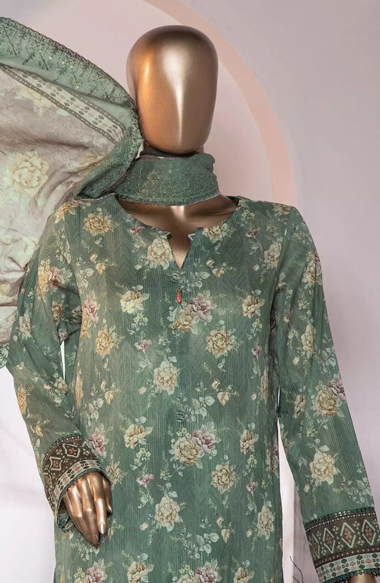HZ Premium Embroidered Cotton Lawn Collection 2024 - PEC-773
