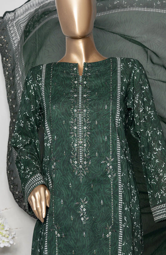 HZ Premium Embroidered Lawn Collection Vol 03 - PEC 915
