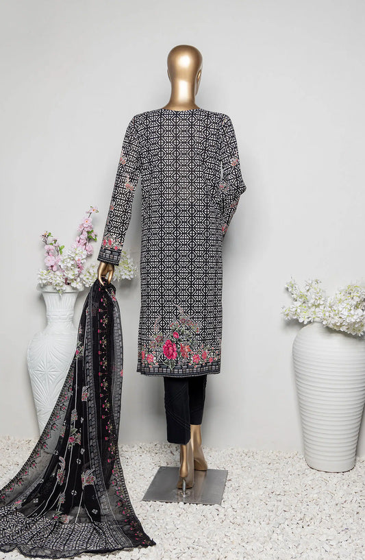 HZ Premium Embroidered Lawn Collection Vol 03 - PEC 917