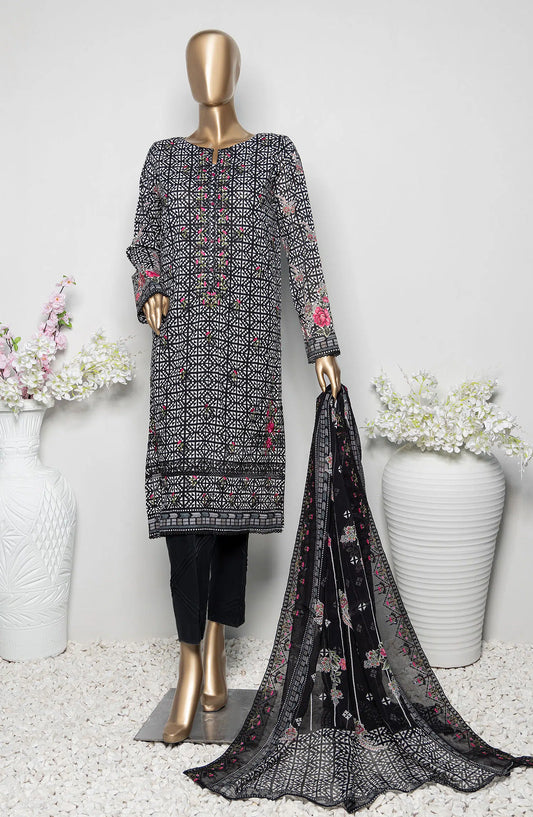 HZ Premium Embroidered Lawn Collection Vol 03 - PEC 917