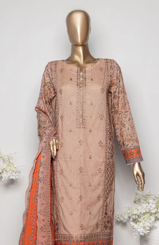 HZ Premium Embroidered Lawn Collection Vol 03 - PEC 919