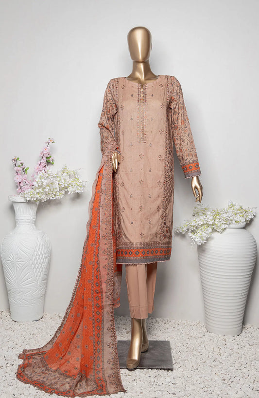 HZ Premium Embroidered Lawn Collection Vol 03 - PEC 919