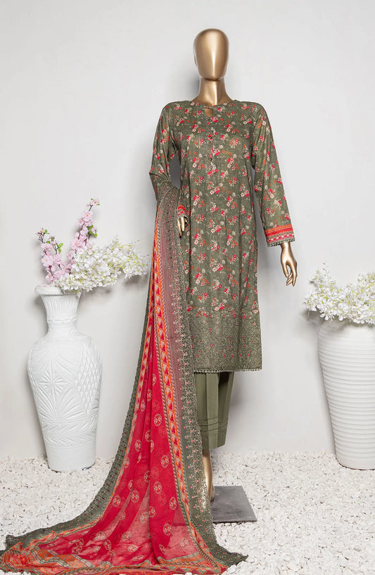 HZ Premium Embroidered Lawn Collection Vol 03 - PEC 920