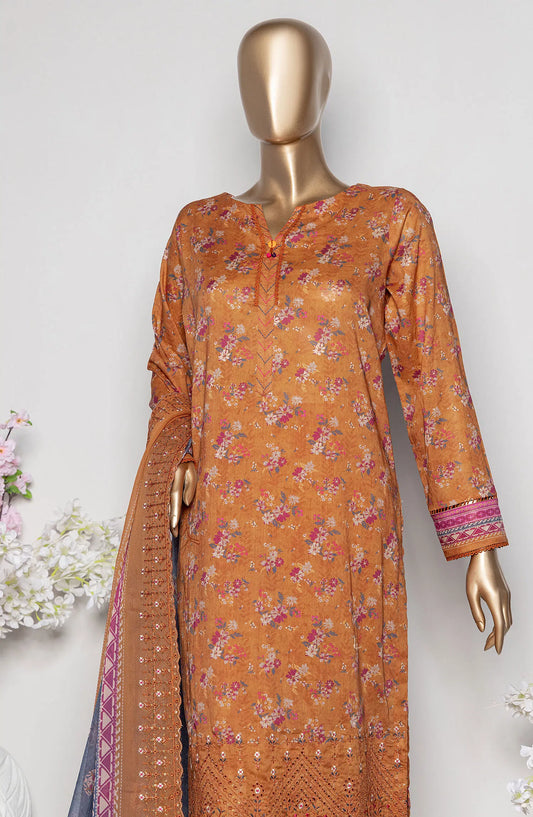 HZ Premium Embroidered Lawn Collection Vol 03 - PEC 923
