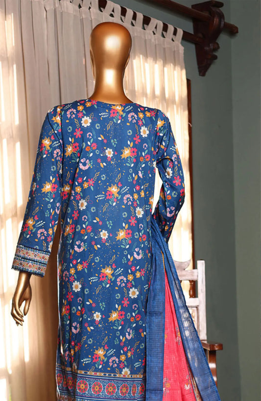 HZ RTW AASHKAAR Embroidered Lawn Collection Vol 2 - PEL 412 BLUE