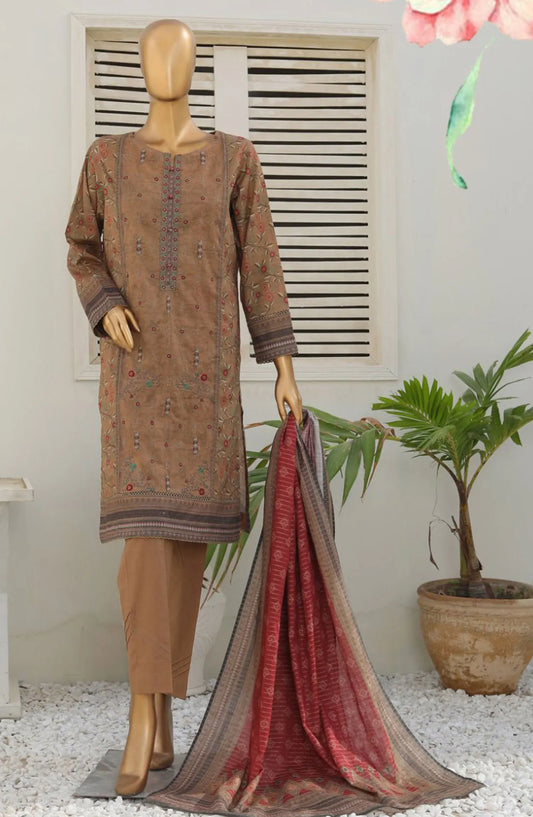 HZ Platinum Guldozi Embroidered Collection - PGE 151