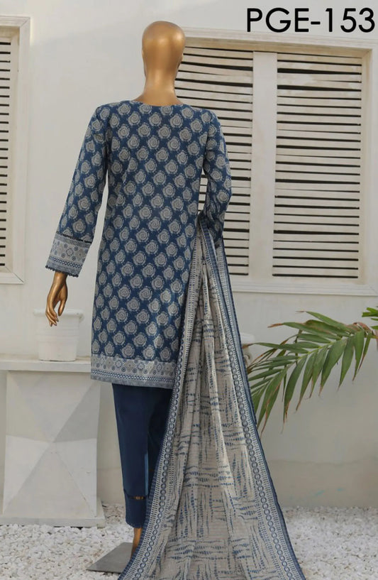HZ Platinum Guldozi Embroidered Collection - PGE 153
