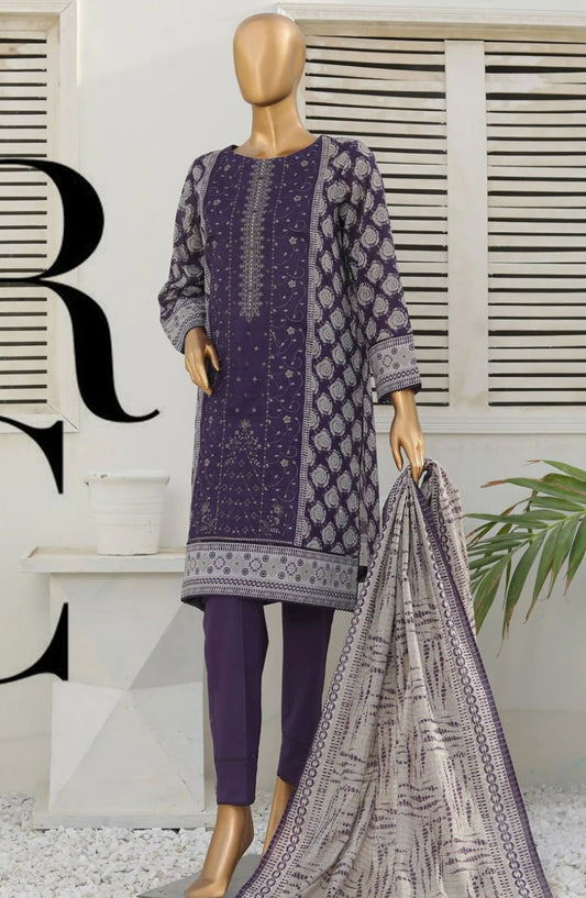 HZ Platinum Guldozi Embroidered Collection - PGE 154