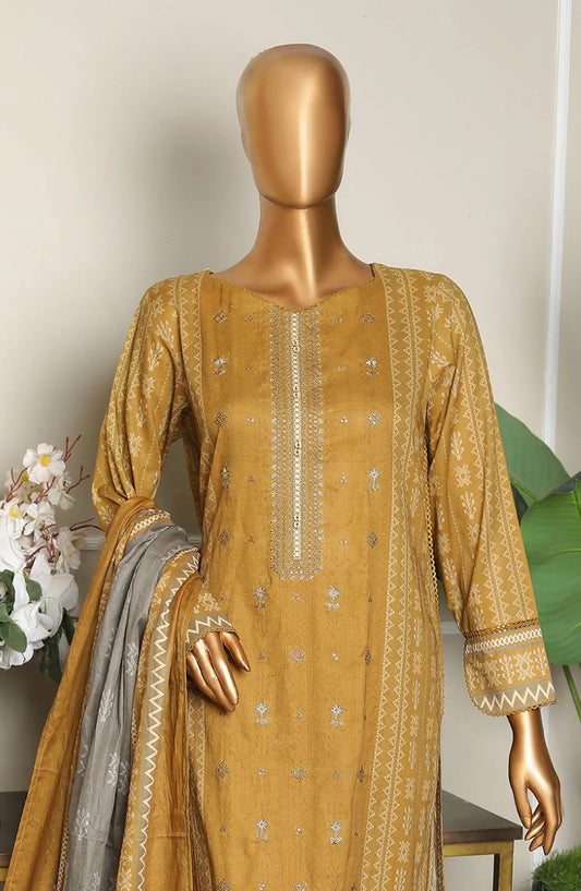 HZ Platinum Guldozi Embroidered Collection - PGE 157
