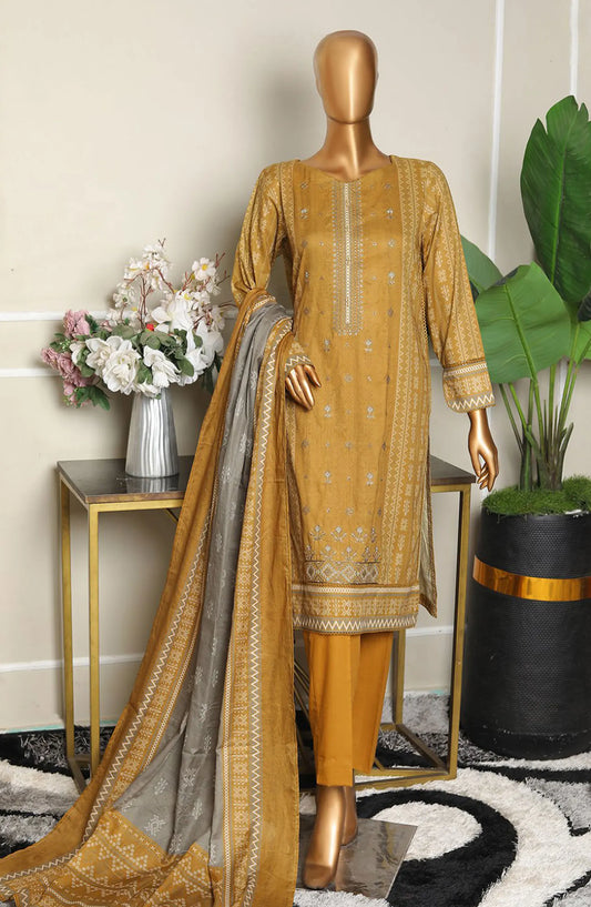HZ Platinum Guldozi Embroidered Collection - PGE 157