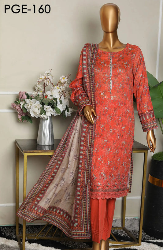 HZ Platinum Guldozi Embroidered Collection - PGE 160