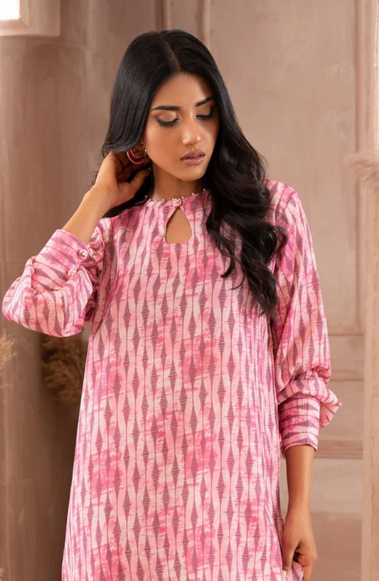 Ayla Studio Stitched Co Ords Collection 2024 - Pink Pearls