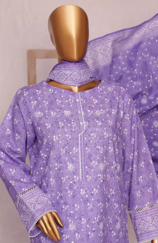 HZ Elite Khaddar Chikankari Collection 2024 - PK-12