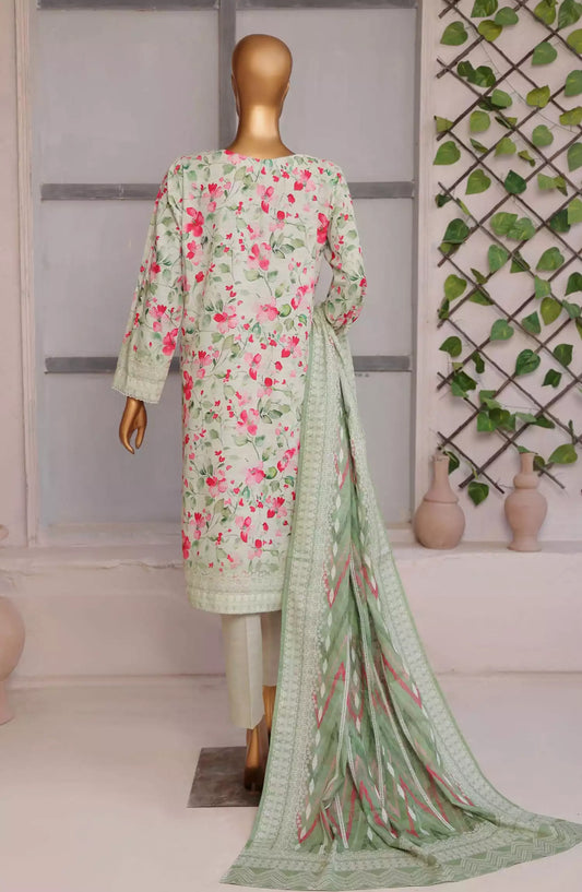 HZ Elite Khaddar Chikankari Collection 2024 - PK-15