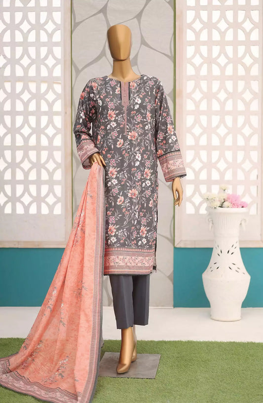 HZ Premium Khaddar Digital Printed Collection - PK 37